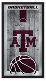 Texas A&M Aggies Logo Basketball Mirror