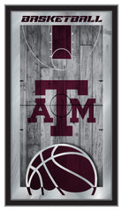 Texas A&M Aggies Logo Basketball Mirror