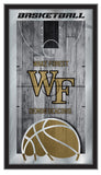 Wake Forest Demon Deacons Logo Basketball Mirror