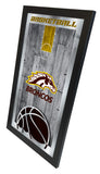 Western Michigan University Broncos Logo Basketball Mirror