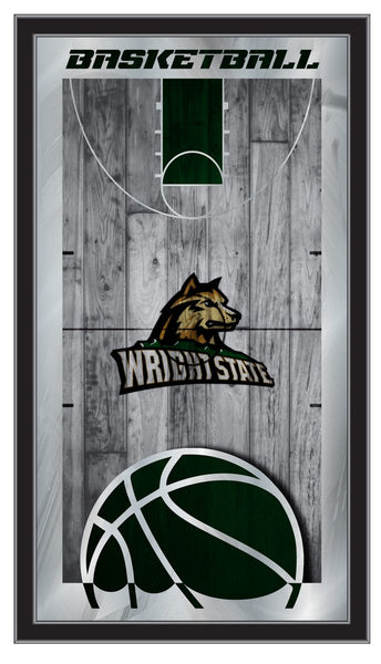 Wright State Raiders Logo Basketball Mirror