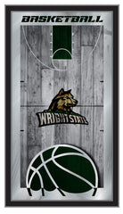 Wright State University Raiders Logo Basketball Mirror by Holland Bar Stool Company
