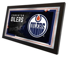 15" X 26" Edmonton Oilers Collector Mirror