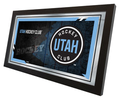 15" X 26" Utah Hockey Club Collector Mirror