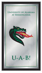University of Alabama Birmingham Blazers Fight Song Mirror by Holland Bar Stool Company