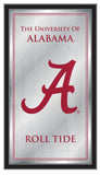 Alabama Crimson Tide Logo Fight Song Mirror