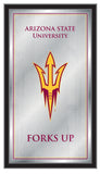 Arizona State Sun Devils Logo Fight Song Mirror