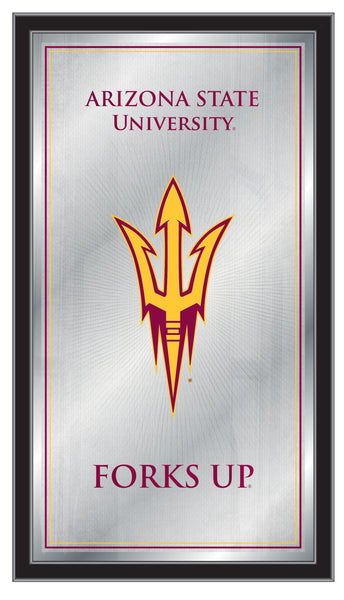 Arizona State Sun Devils Logo Fight Song Mirror