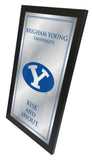 Brigham Young Cougars Logo Fight Song Mirror