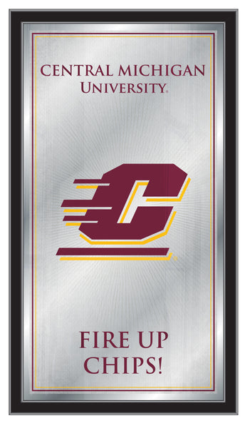 Central Michigan Chippewas Logo Fight Song Mirror