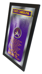 East Carolina Pirates Logo Fight Song Mirror