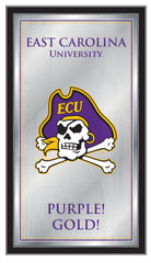 East Carolina University Pirates Logo Fight Song Mirror by Holland Bar Stool Company