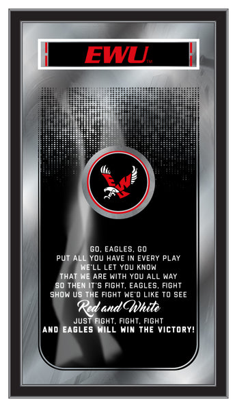 Eastern Washington Eagles Logo Fight Song Mirror