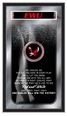 Eastern Washington University Eagles Logo Fight Song Mirror by Holland Bar Stool Company