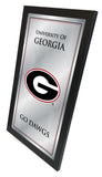 Georgia Bulldogs Logo Fight Song Mirror