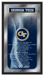 Georgia Tech Yellow Jackets Logo Fight Song Mirror