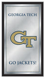 Georgia Tech Yellow Jackets Logo Fight Song Mirror