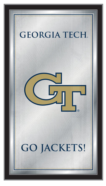 Georgia Tech Yellow Jackets Logo Fight Song Mirror