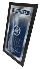 Georgetown Hoyas Logo Fight Song Mirror