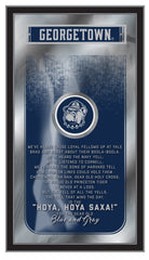 Georgetown Hoyas Logo Fight Song Mirror
