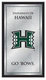 Hawaii Rainbow Warriors Logo Fight Song Mirror