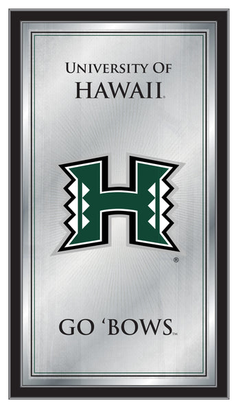 Hawaii Rainbow Warriors Logo Fight Song Mirror