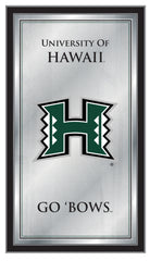 Hawaii Rainbow Warriors Fight Song Mirror by Holland Bar Stool Company Home Sports Decor