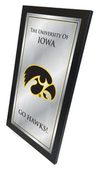 Iowa Hawkeyes Logo Fight Song Mirror