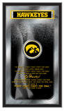 Iowa Hawkeyes Logo Fight Song Mirror