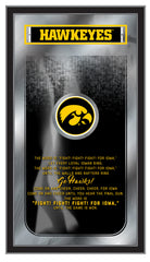 Iowa Hawkeyes Fight Song Mirror by Holland Bar Stool Company Home Sports Decor