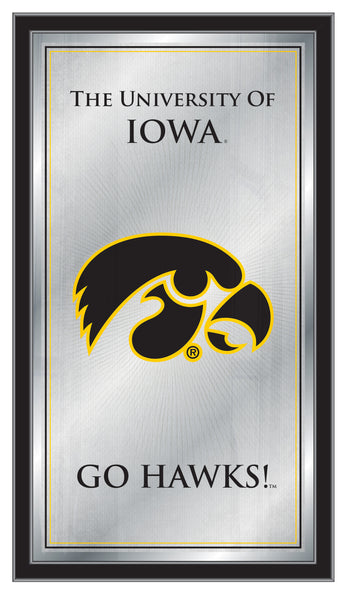Iowa Hawkeyes Logo Fight Song Mirror
