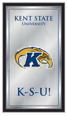 Kent State Golden Flashes Logo Fight Song Mirror Logo Fight Song Mirror by Holland Bar Stool Company