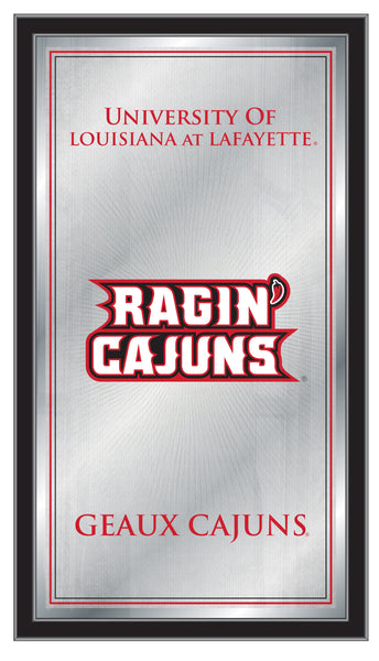 Louisiana Ragin Cajuns Logo Fight Song Mirror