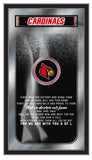 Louisville Cardinals Logo Fight Song Mirror