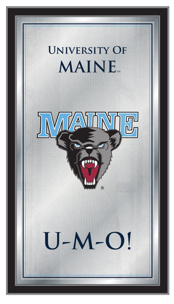 University of Maine Black Bears Logo Fight Song Mirror