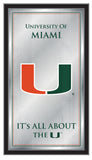 Miami Hurricanes Logo Fight Song Mirror
