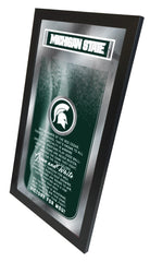 Michigan State Spartans Logo Fight Song Mirror