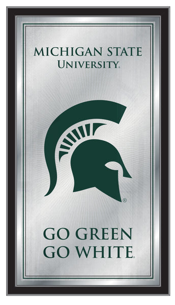 Michigan State Spartans Logo Fight Song Mirror