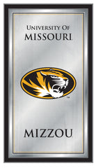University of Missouri Tigers Logo Fight Song Mirror by Holland Bar Stool Company