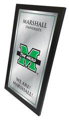 Marshall University Thundering Herd Officially Licensed Logo Fight Song Mirror Home Decor Side View