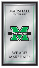Marshall University Thundering Herd Officially Licensed Logo Fight Song Mirror Home Decor