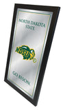 North Dakota State Bison Logo Fight Song Mirror