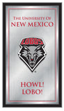 University of New Mexico Lobos Logo Fight Song Mirror