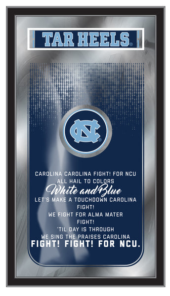 North Carolina Tar Heels Logo Fight Song Mirror