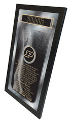 Purdue Boilermakers Logo Fight Song Mirror