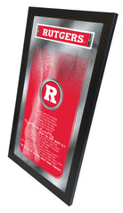 Rutgers Scarlet Knights Logo Fight Song Mirror