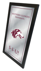 Southern Illinois University Salukis Logo Fight Song Mirror