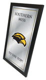 University of Southern Miss Golden Eagles Logo Fight Song Mirror