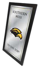 University of Southern Miss Golden Eagles Logo Fight Song Mirror