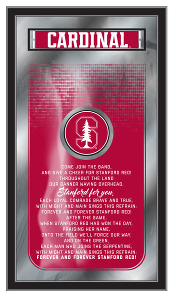 Stanford Cardinals Logo Fight Song Mirror